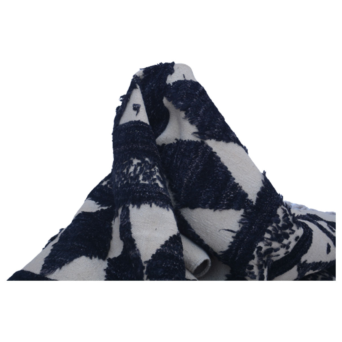 IKAT-Nomadic-Quill-Gray-Kilim-Rug