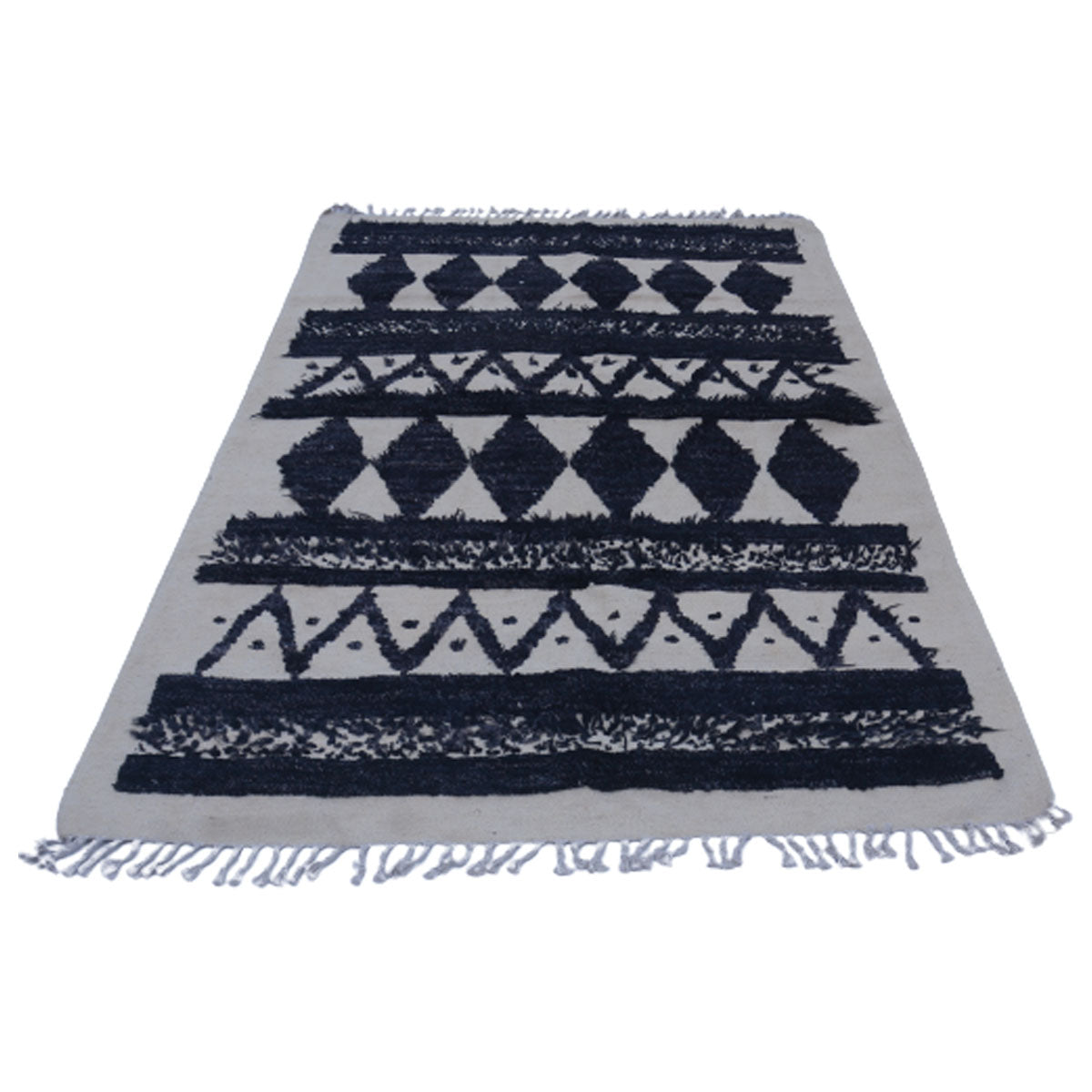 IKAT-Nomadic-Quill-Gray-Kilim-Rug