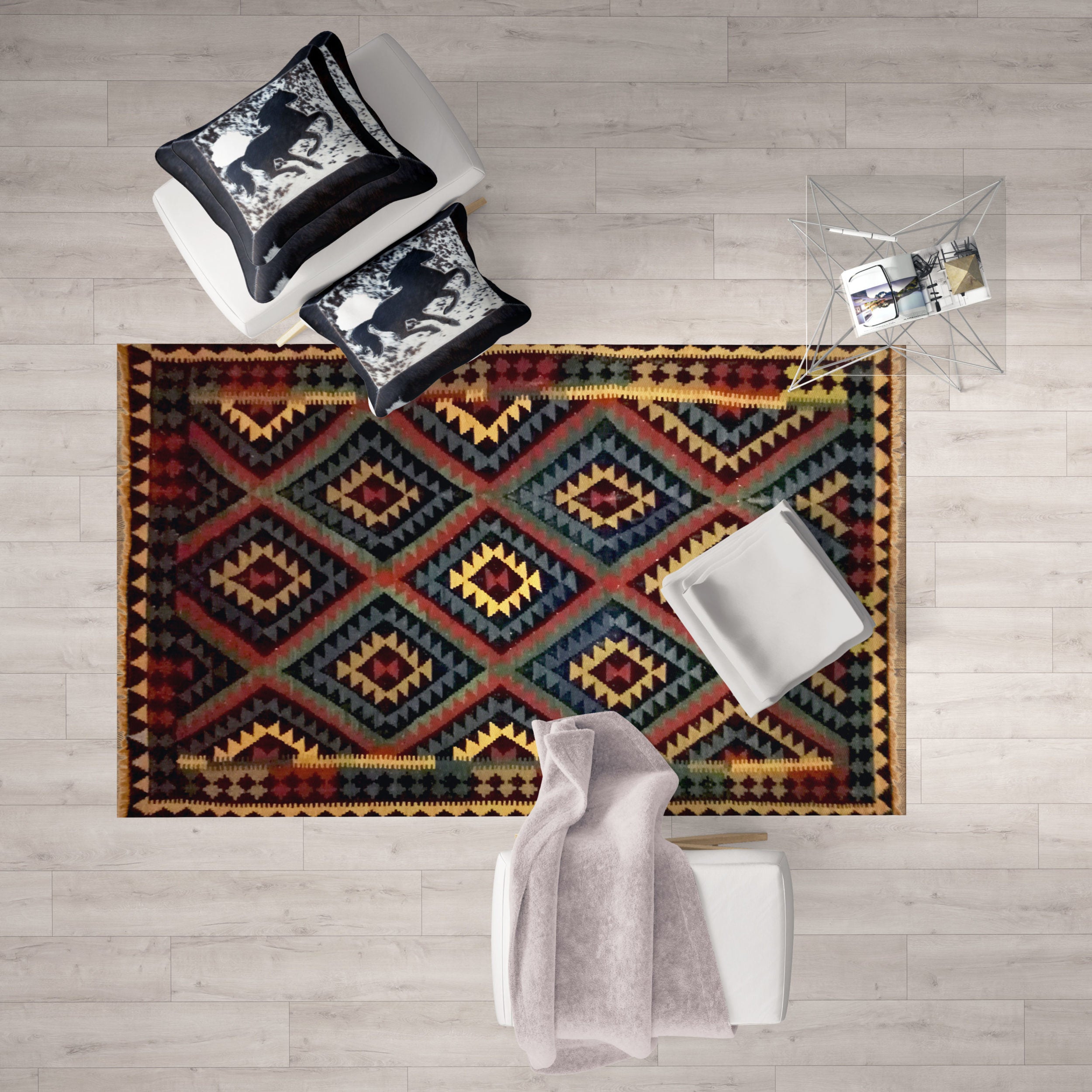 hand spun kilim